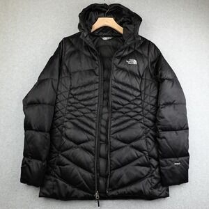 The North Face 550 Goose Down Puffer Jacket Womens Small Outdoor w/FLAWS